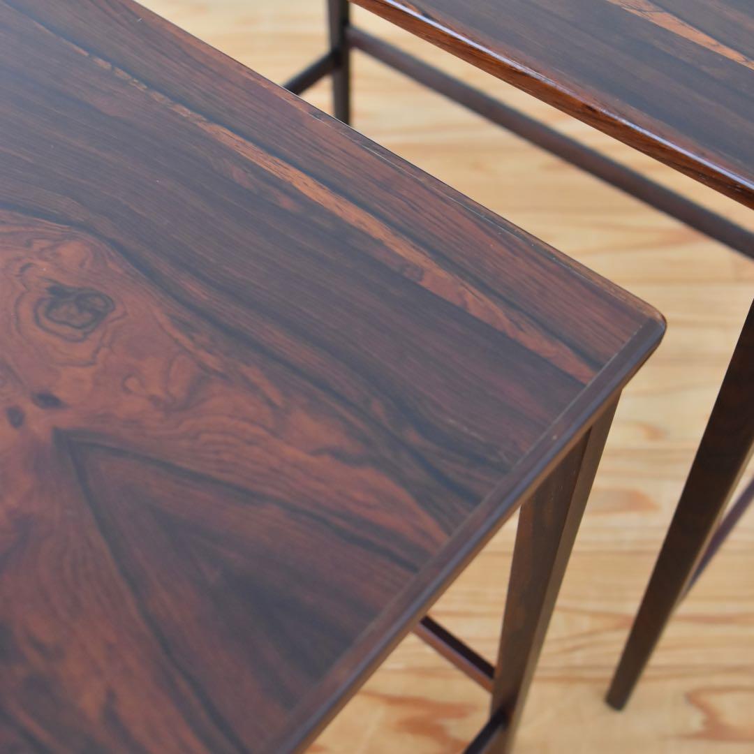 Bruksbo ノルウェー　ローズウッド　ネストテーブル