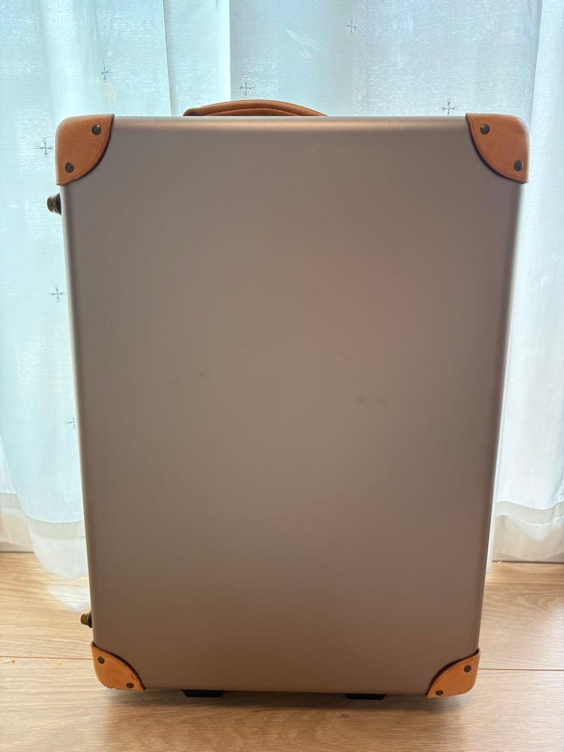 CLOONEY キャリーケース トランク型 レトロデザイン 世界地図柄 内装