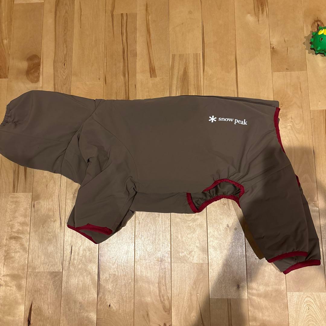  peak フード付き犬服 ブラウン