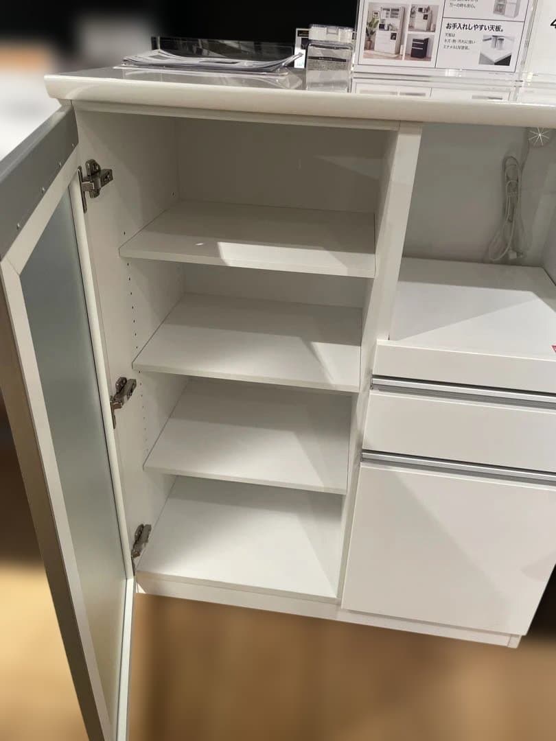 ニトリ　カップボード　美品