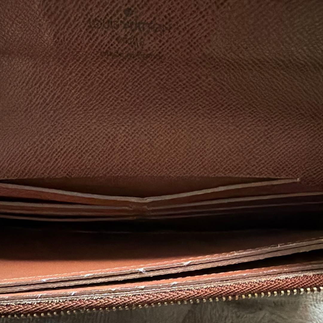 Louis Vuitton モノグラム 長財布 チェーン付き