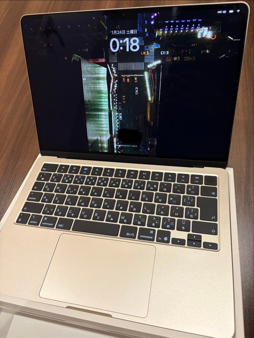 M4 MacBook Air 13インチ　メモリ24GB 512GB