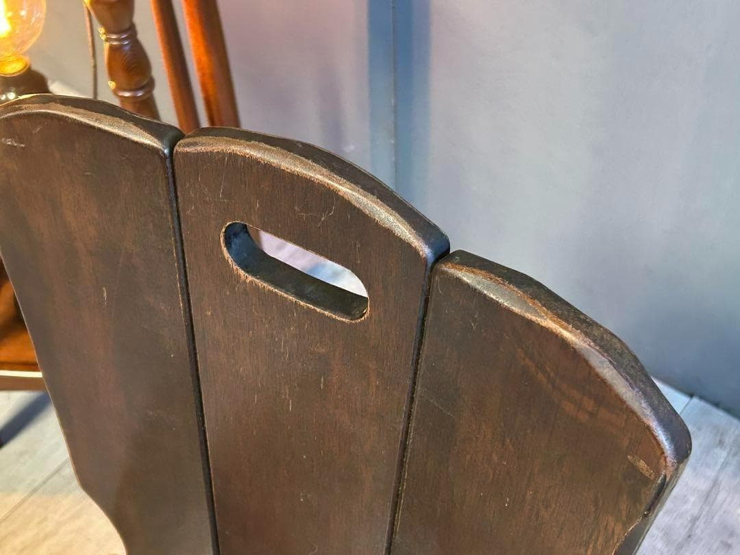 ②カリモク　karimoku ルスティック　オールドカリモク　ヴィンテージ　nz