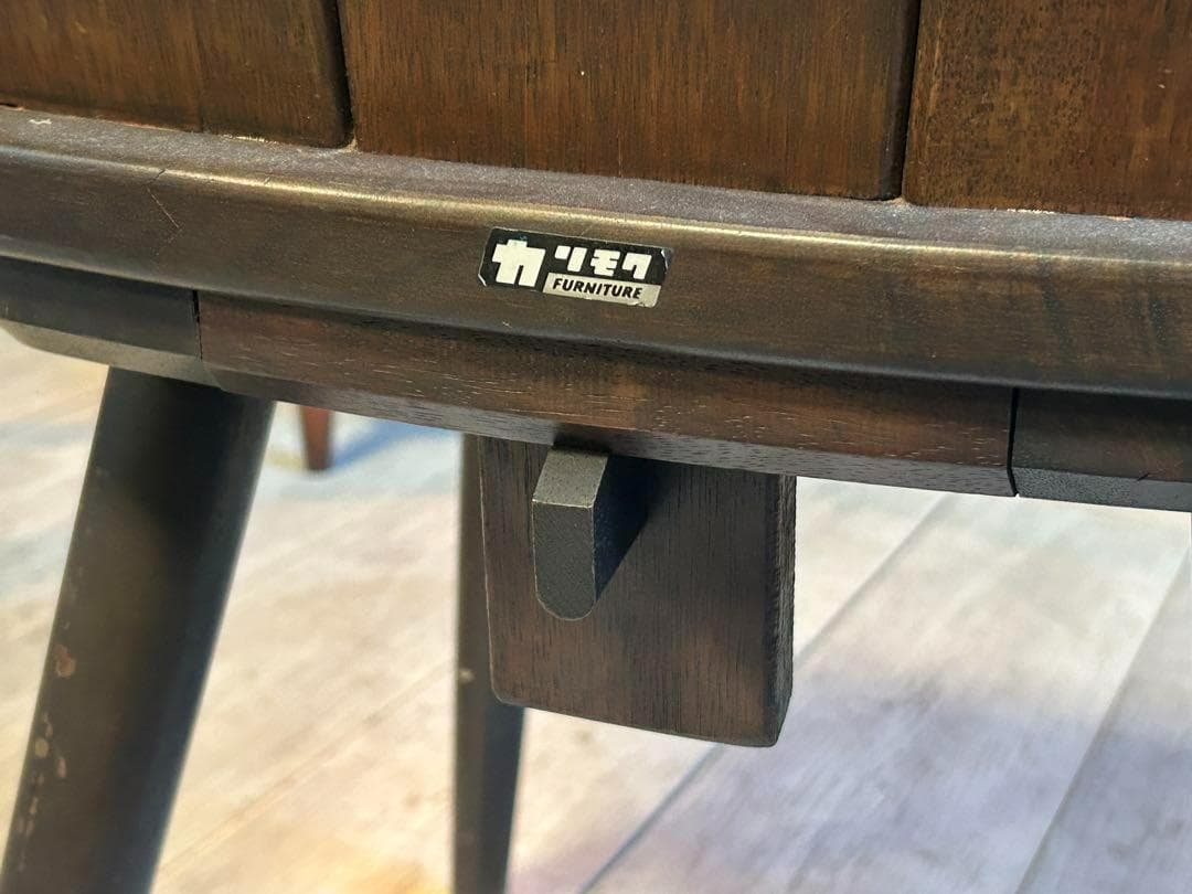 ②カリモク　karimoku ルスティック　オールドカリモク　ヴィンテージ　nz