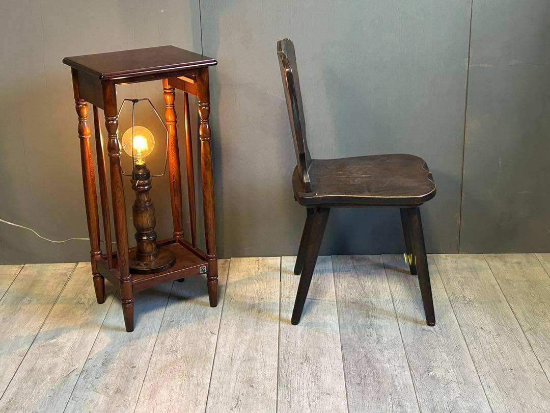 ②カリモク　karimoku ルスティック　オールドカリモク　ヴィンテージ　nz