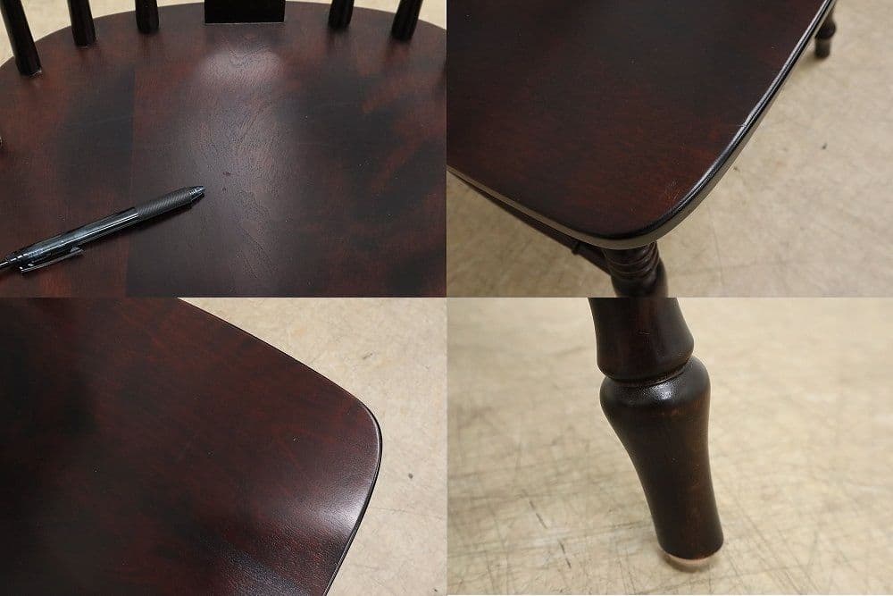 展示品！【北海道民芸家具】HM266・ウィンザーチェア②◆樺材・椅子