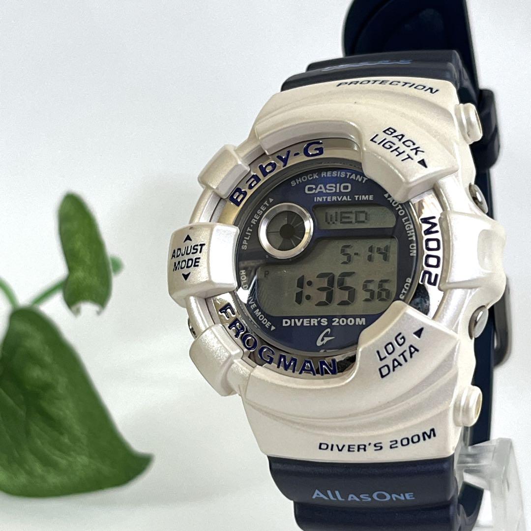 ベビージー　腕時計　フロッグマン　イルクジ　ダイバー　デジタル　BGW-100K