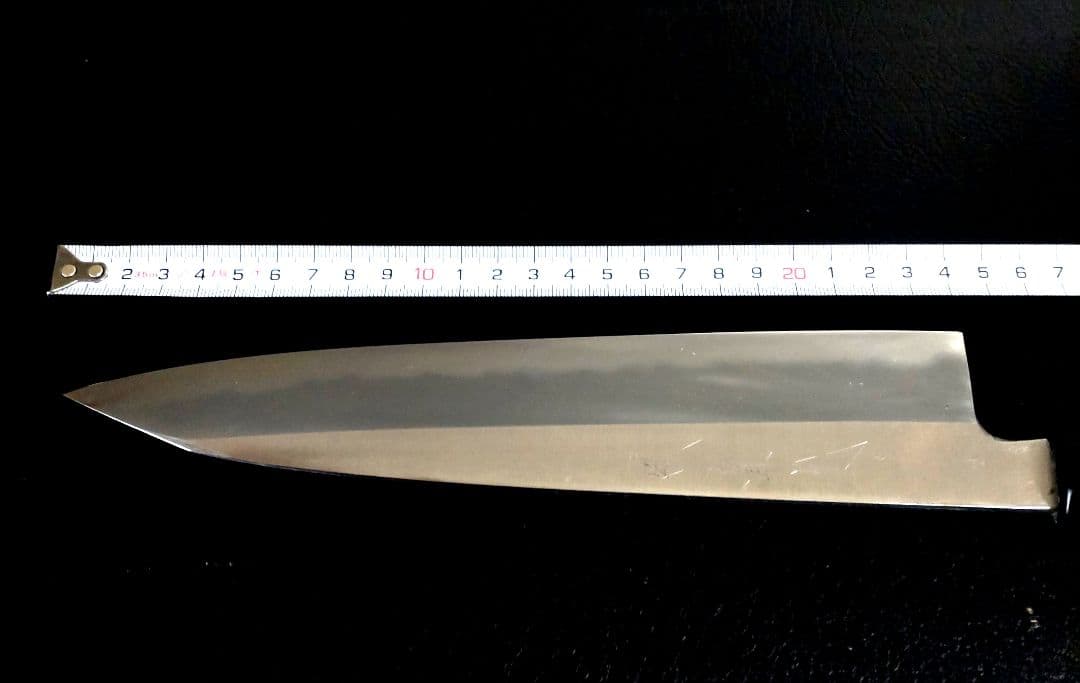 實光刃物 万能片刃包丁 arata 青 片刃牛刀 青紙2号【切付加工 本刃付け】