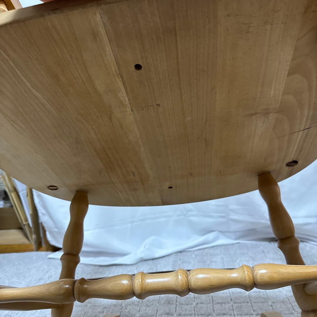 B052 飛騨高山 柏木工 KASHIWA ロッキングチェア 飛騨家具 レトロ