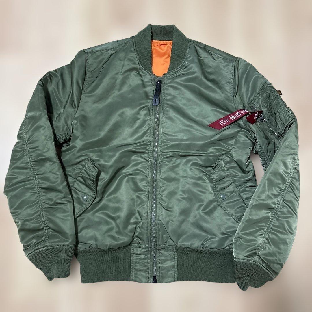 ALPHA MA-1 セージグリーン　カーキ