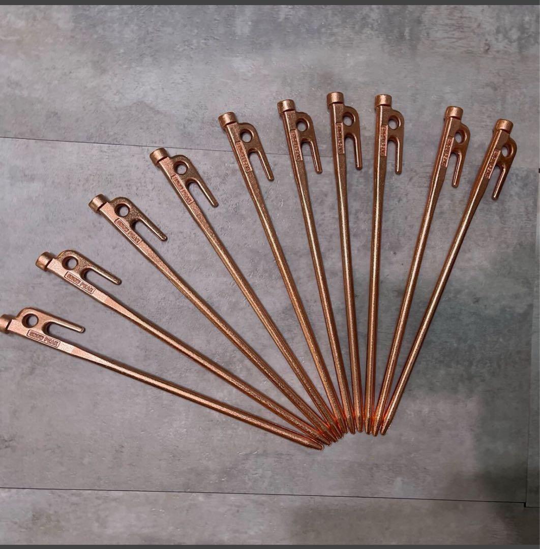 ノア　未使用　 peak 金属製ブロンズペグ 10本×3セット