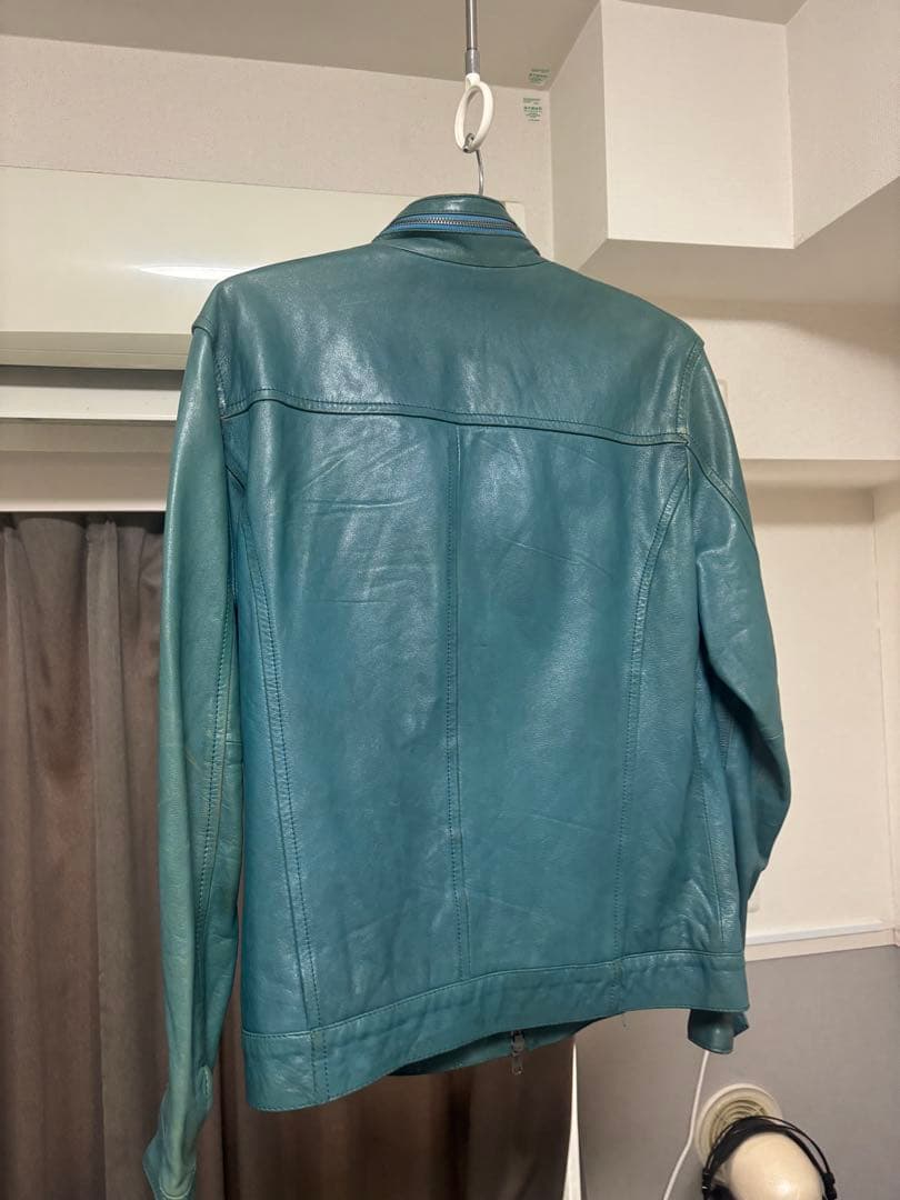 Setting cracks vintage革ジャン