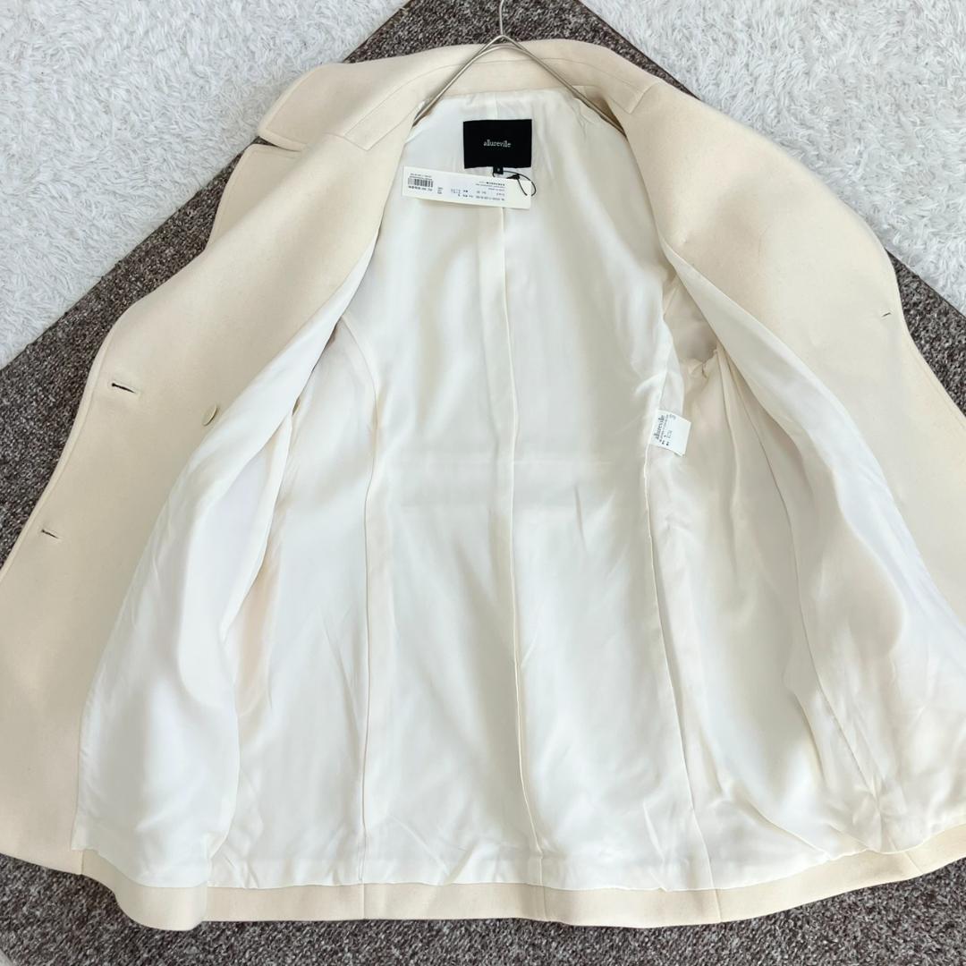 新品未使用タグ付き✨アルアバイル メルトンチェスターコート Pコート 金ボタン