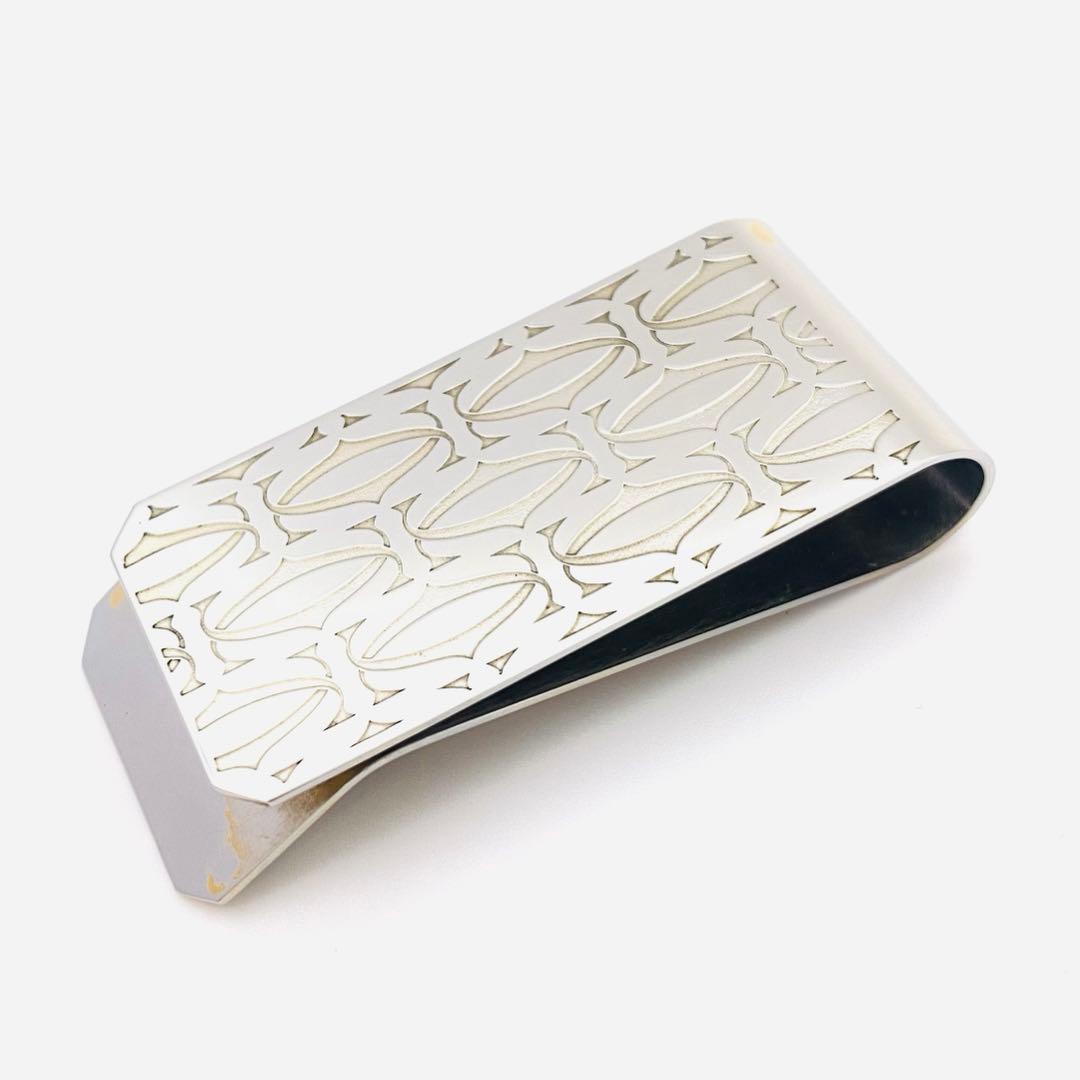 美品　カルティエ マネークリップ シルバーカラー　made in swiss