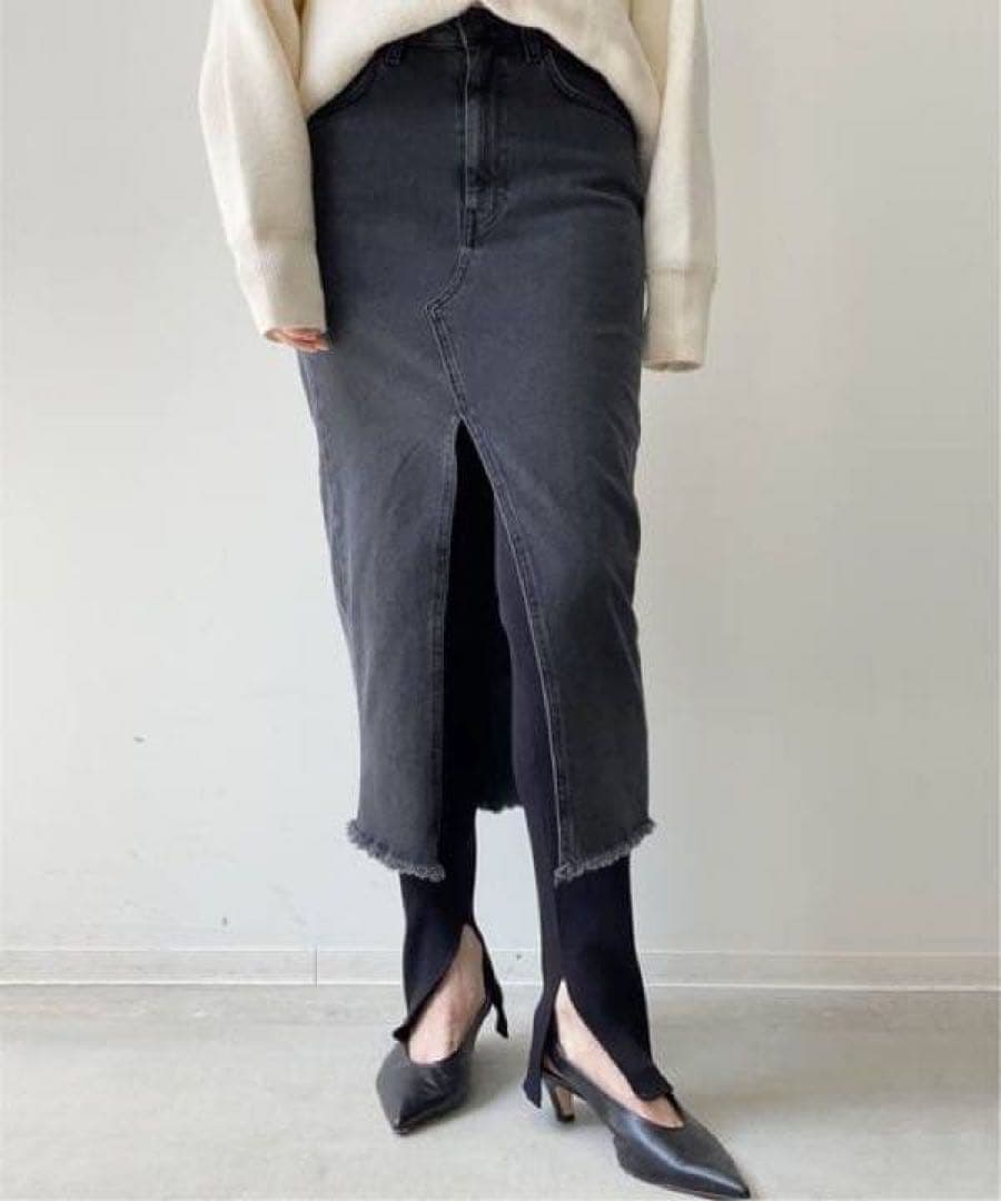 L'Appartement 3×1 スリーバイワンDenim Skirt