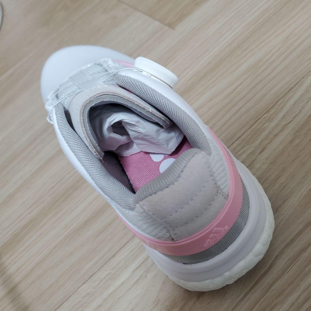 【新品・未使用】アディダス　レディースゴルフシューズ　22.5㎝