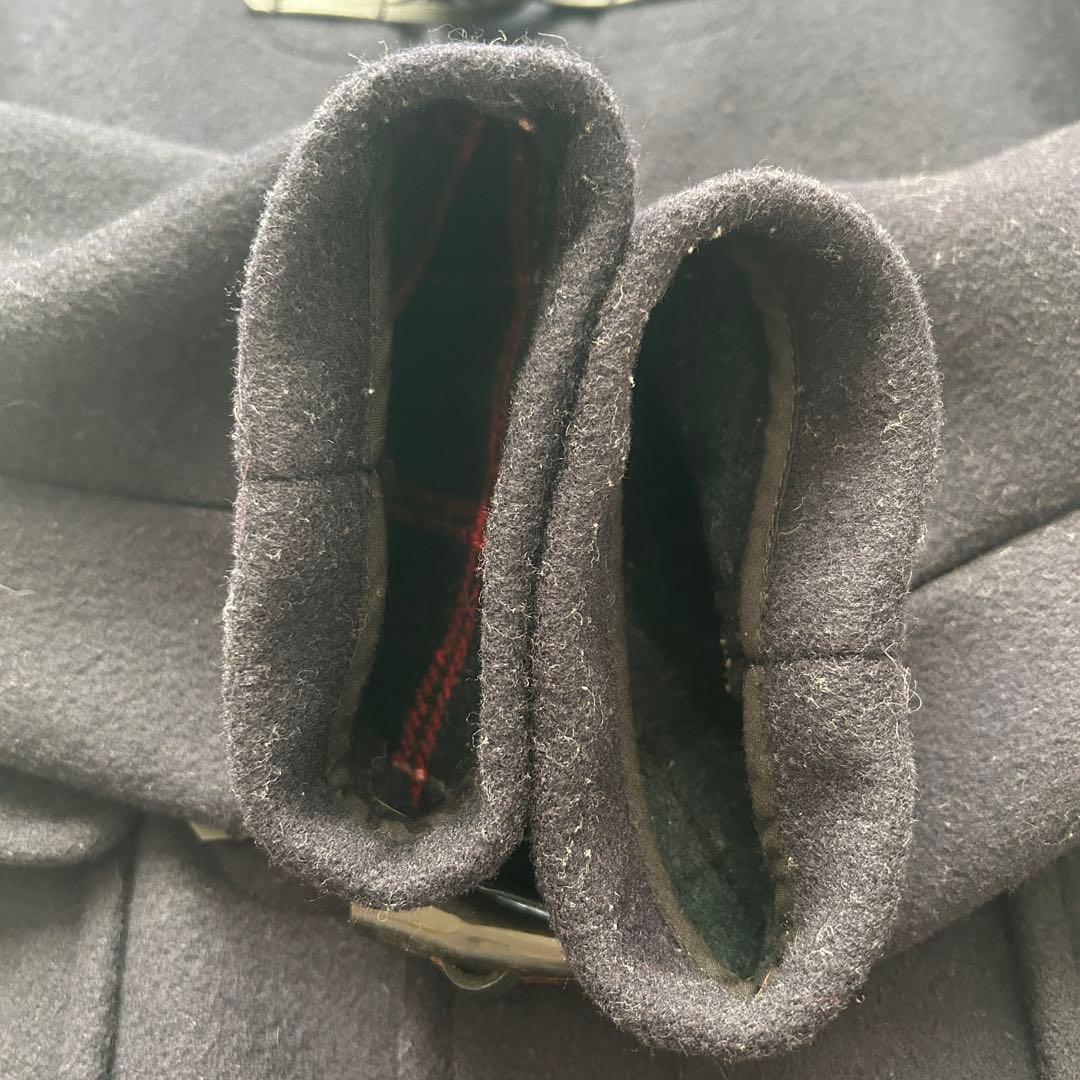 グローバーオール ダッフルコート トグル 英国製 ネイビー ダブルフェイス M