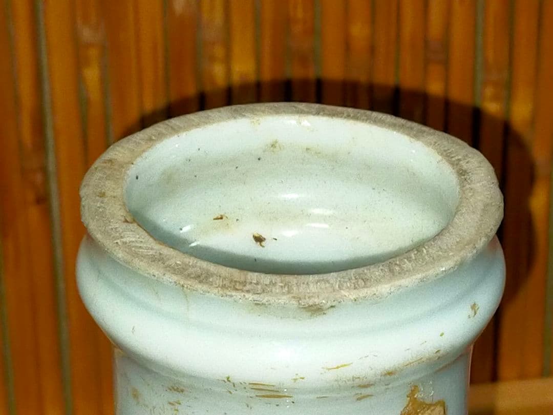 ♥値下げ！♥中国　青磁　花瓶　参考品　骨董　古玩