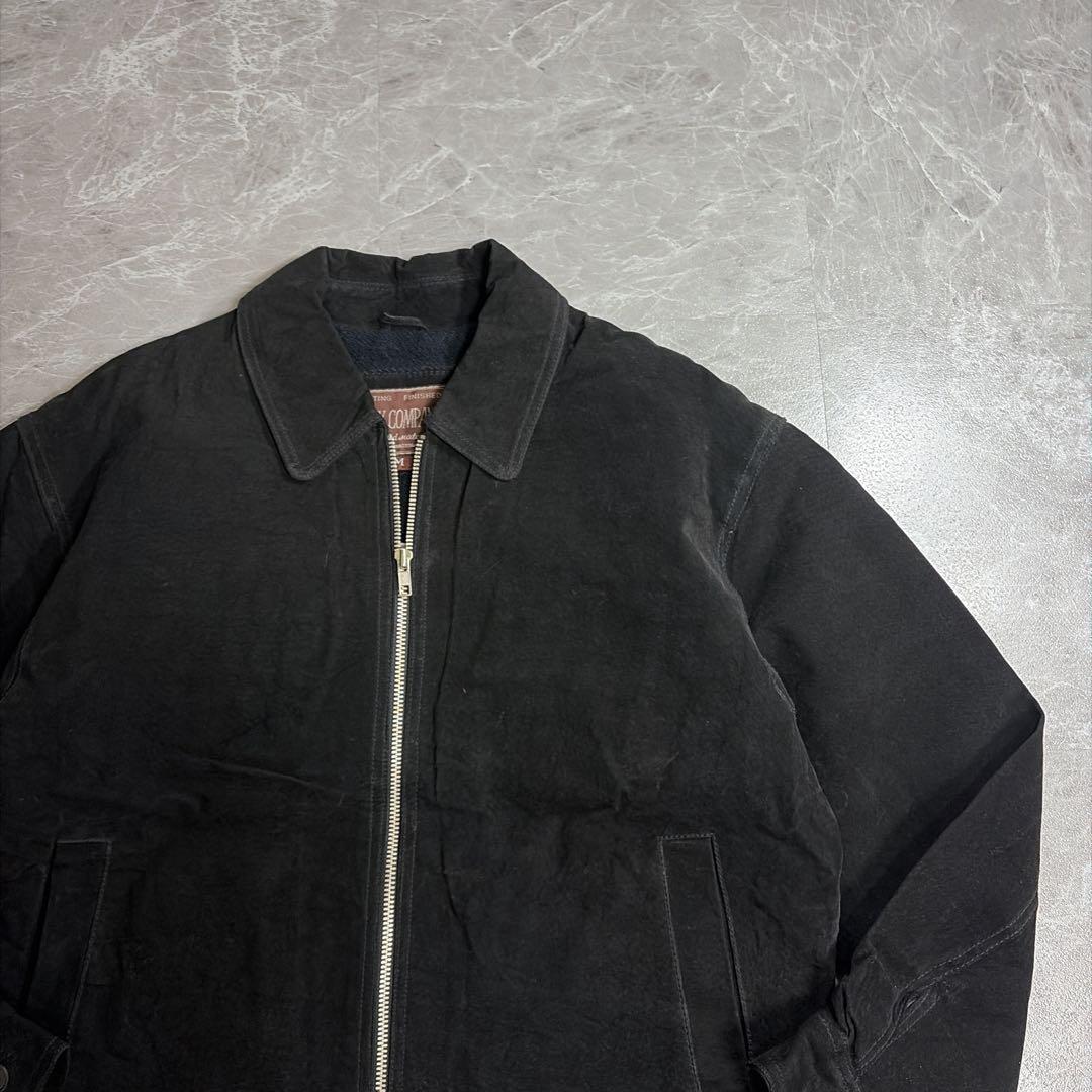 ジャケット・アウター OLD Suede Leather jacket black