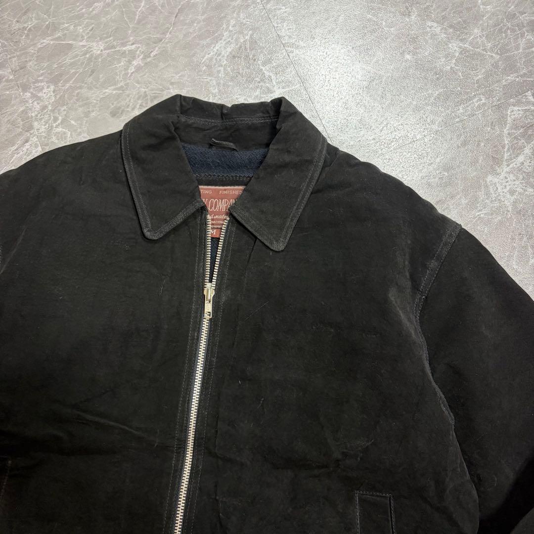 ジャケット・アウター OLD Suede Leather jacket black