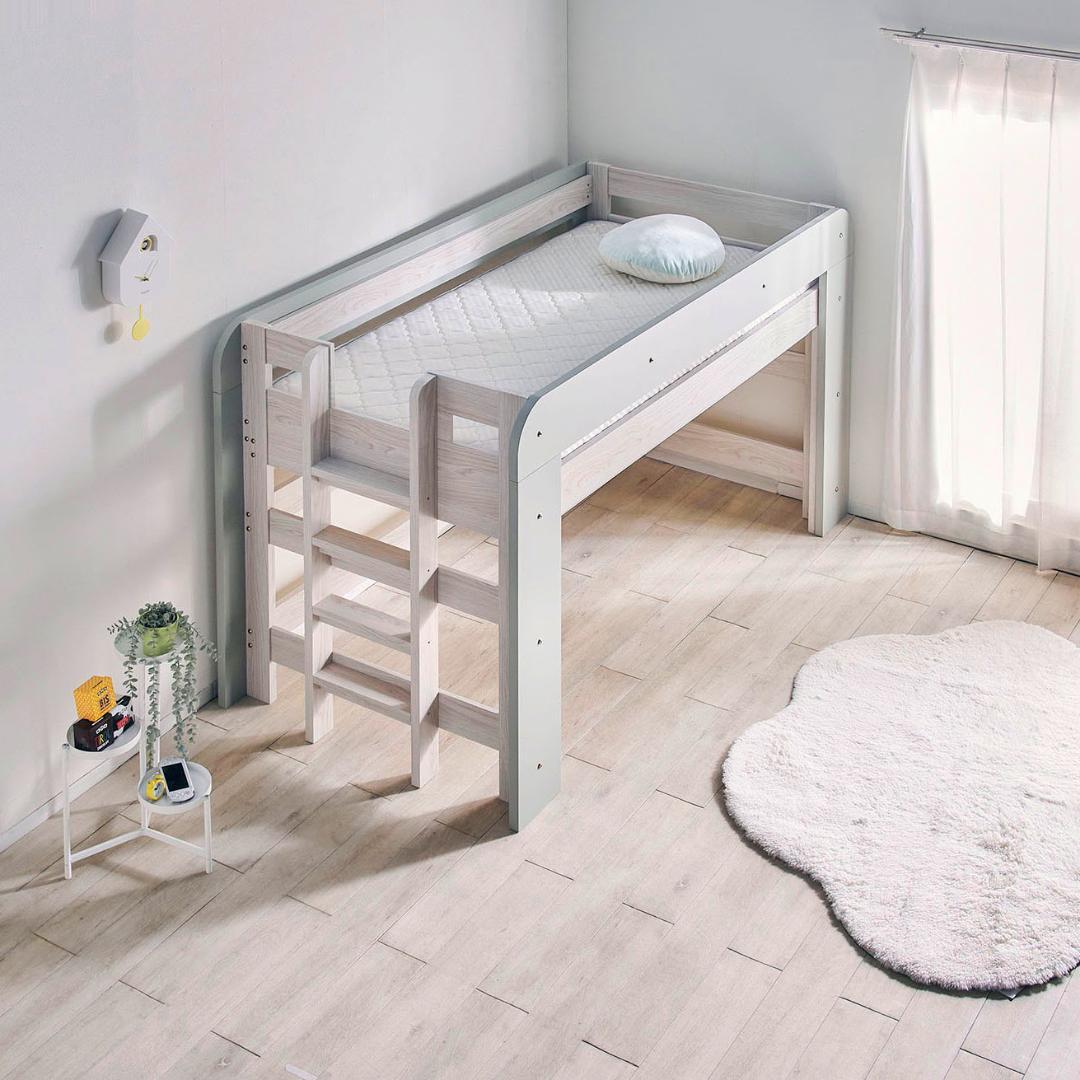 【九州～関東まで送料無料*】ロフトベッドhoney WHxVG　アウトレット02