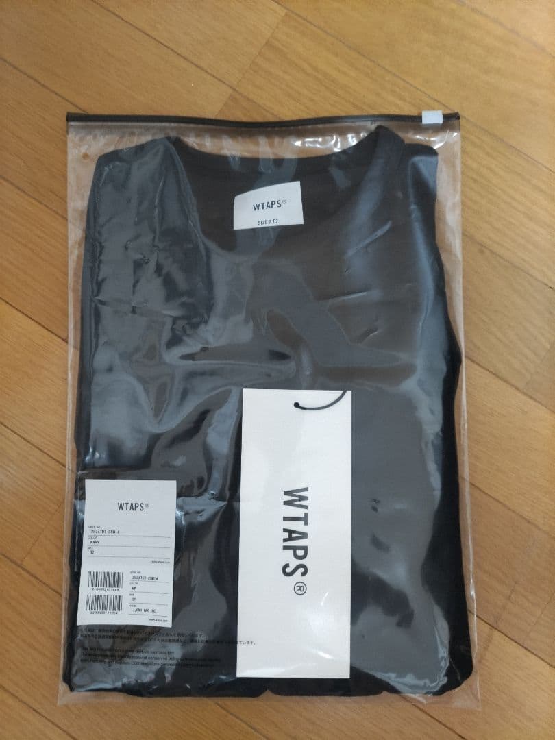 Wtaps NAVY L/S Tee 02サイズ