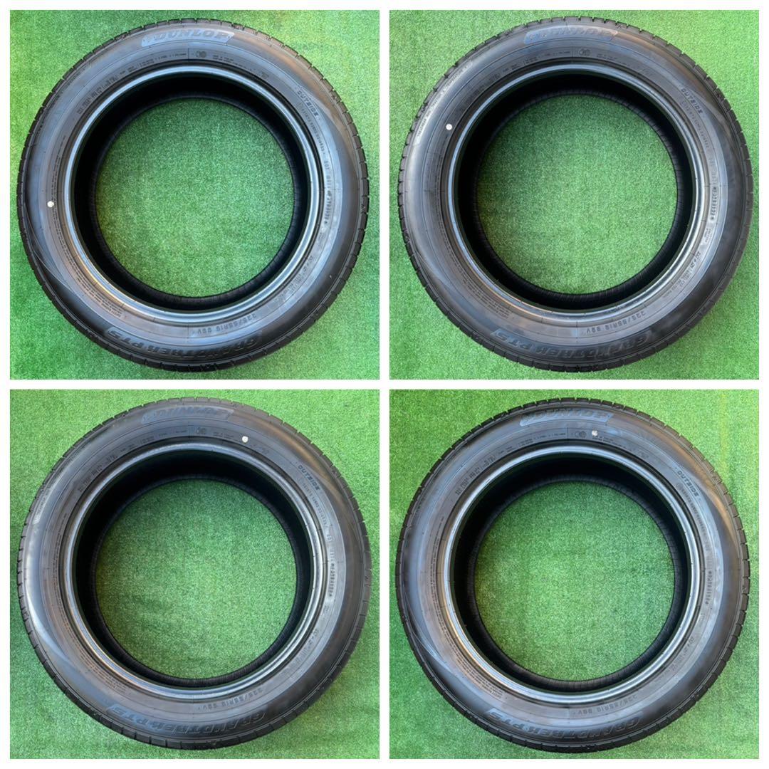 DUNLOP GRANDTREK PT5 225/55R19 2023年製 深山