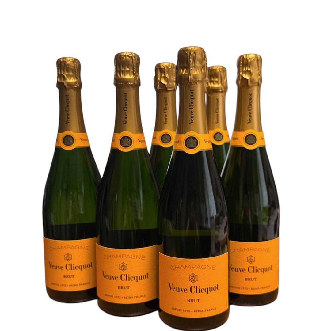 ヴーヴクリコ イエローラベルブリュット 750ml 6本セット