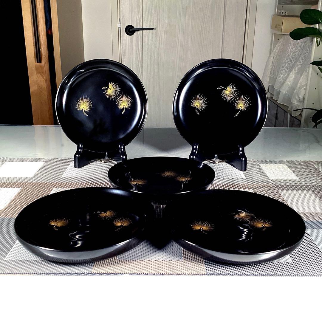『フォロうー特価』　輪島塗　銘々皿　5枚