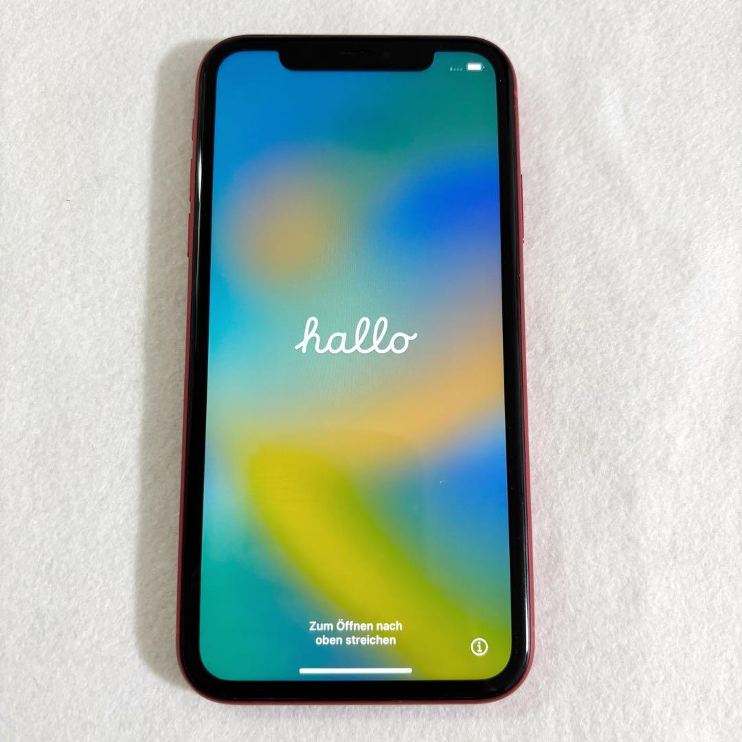 れいか【美品】iPhone11 128GB 赤 SIMフリー 89%