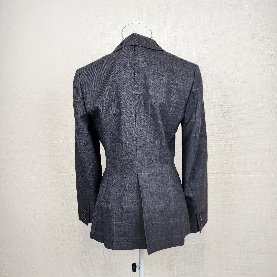 Paul Smith ポールスミス セットアップ スーツ パンツ グレー 裏地赤