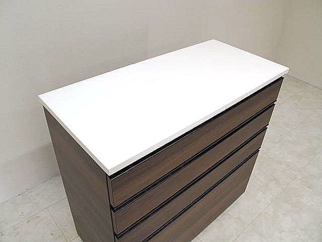 展示品　全段オートクロージングサイドチェスト 　フルスライドレール モダン