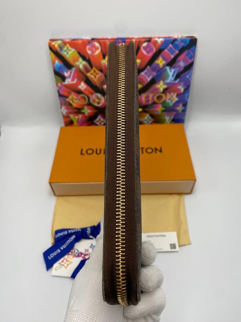 ✨極美品✨ ルイヴィトン　ジッピーオーガナイザー　ウォレット　ダミエ　長財布