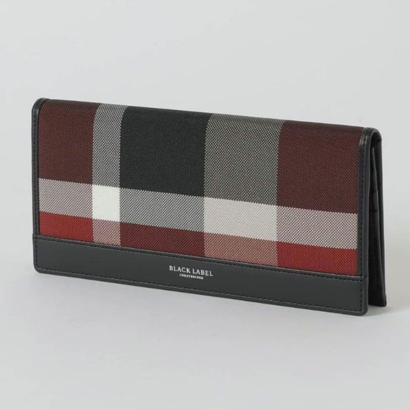【新品】ブラックレーベルクレストブリッジ　長財布　ウォレット　レッド　280