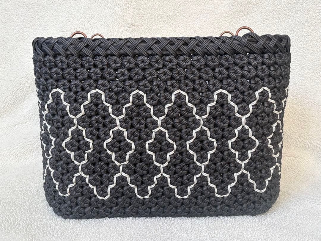 ゆら　クラフトバンド　かごバッグ