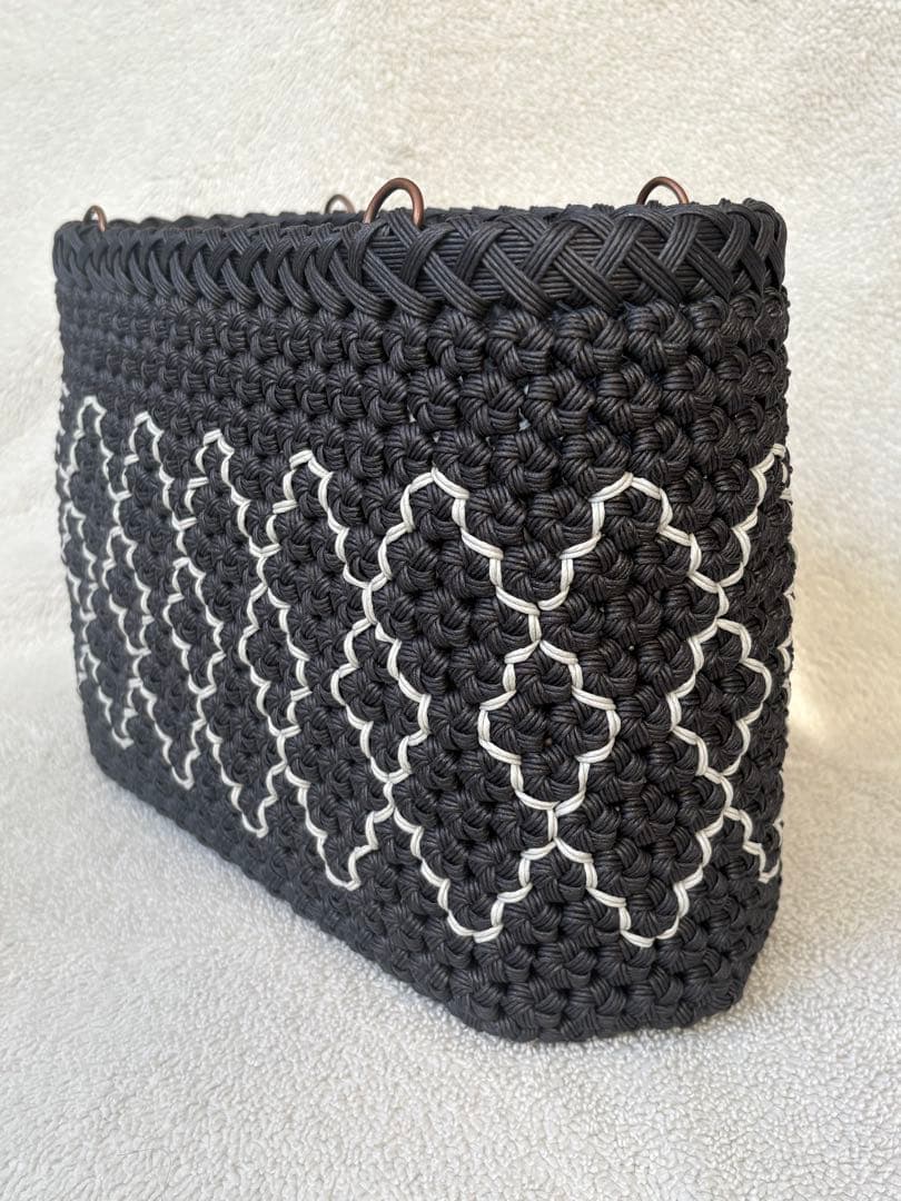 ゆら　クラフトバンド　かごバッグ