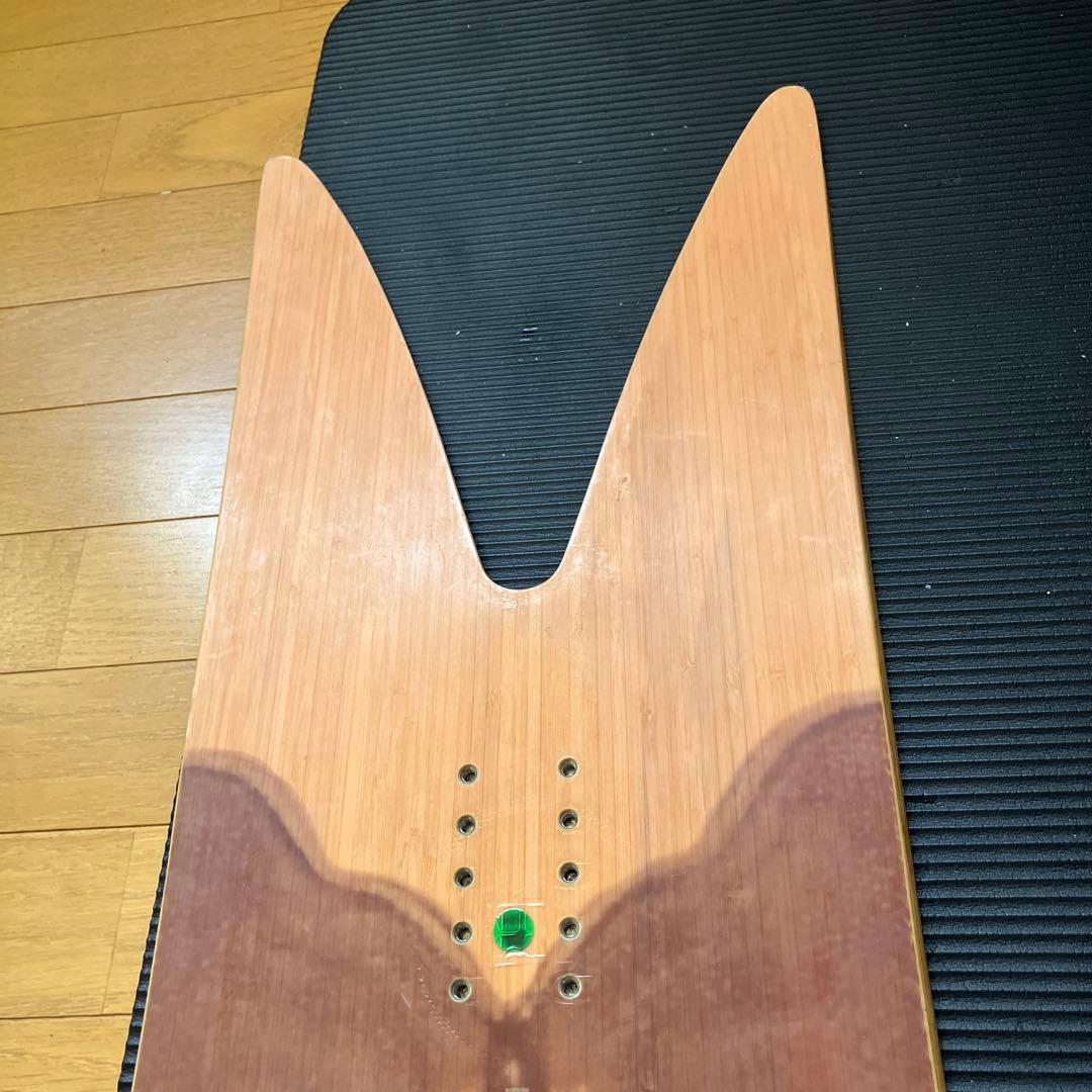 ゲンテンスティック ビックフィッシュ 限定ウッド仕様 スノーボード