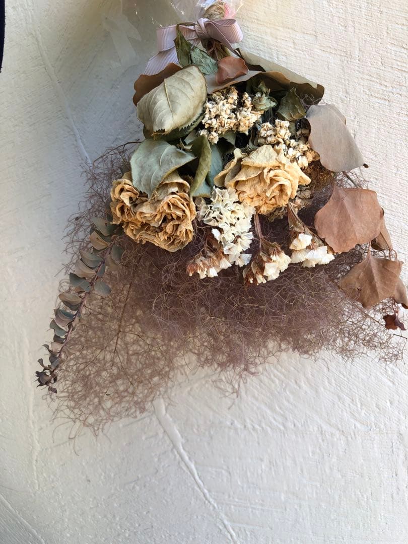 ドライフラワー　アンティーク