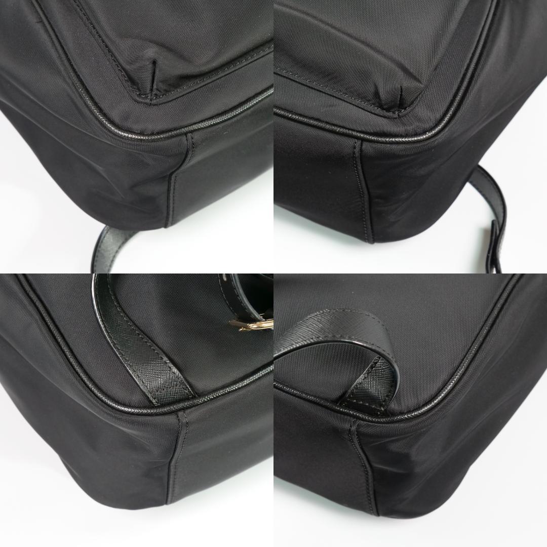 極美品✨ ケイトスペード リュック バックパック ナイロン ブラック 金ロゴ