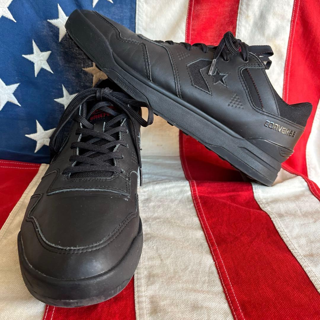 CONVERSE×BRIEFING GOLF スニーカー 28.0cm ブラック