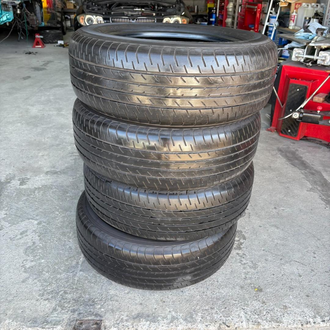 ヨコハマ BluEarth ES32 225/60R17 タイヤ4本 溝7分山