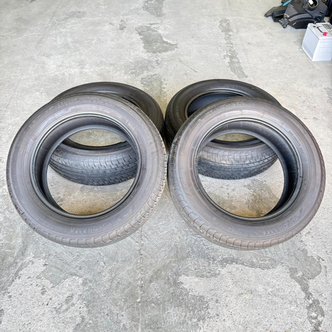 ヨコハマ BluEarth ES32 225/60R17 タイヤ4本 溝7分山