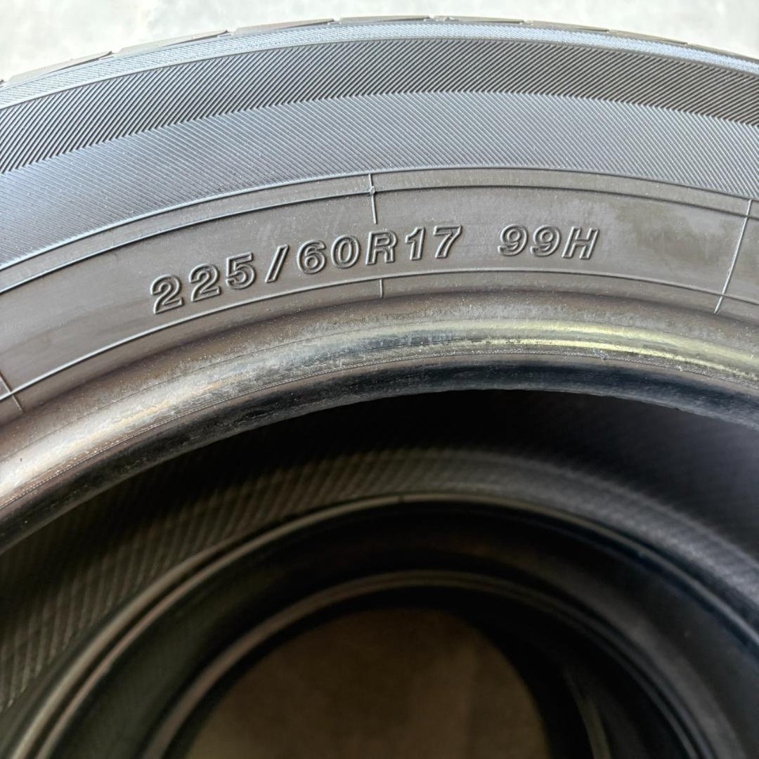 ヨコハマ BluEarth ES32 225/60R17 タイヤ4本 溝7分山