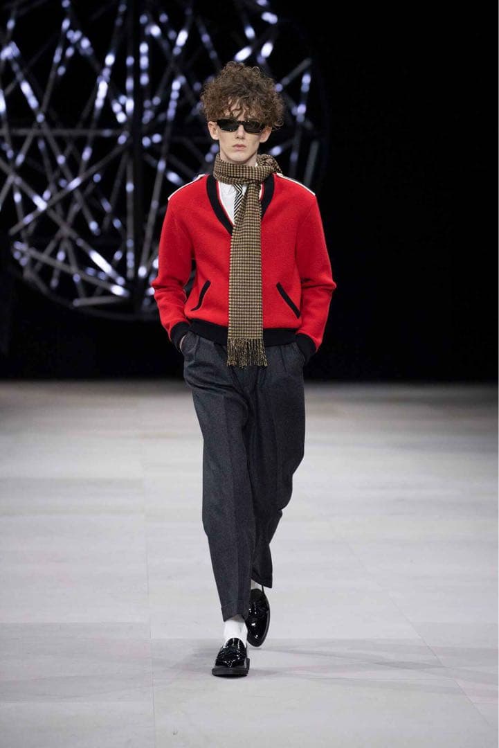 セリーヌ CELINE 千鳥格子スカーフ(マフラー)