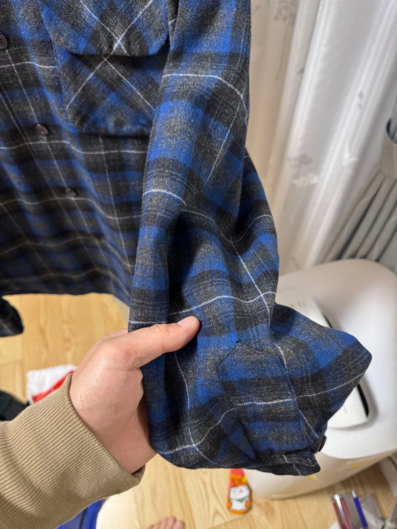 pendleton 50s オンブレチェック　ボードシャツ