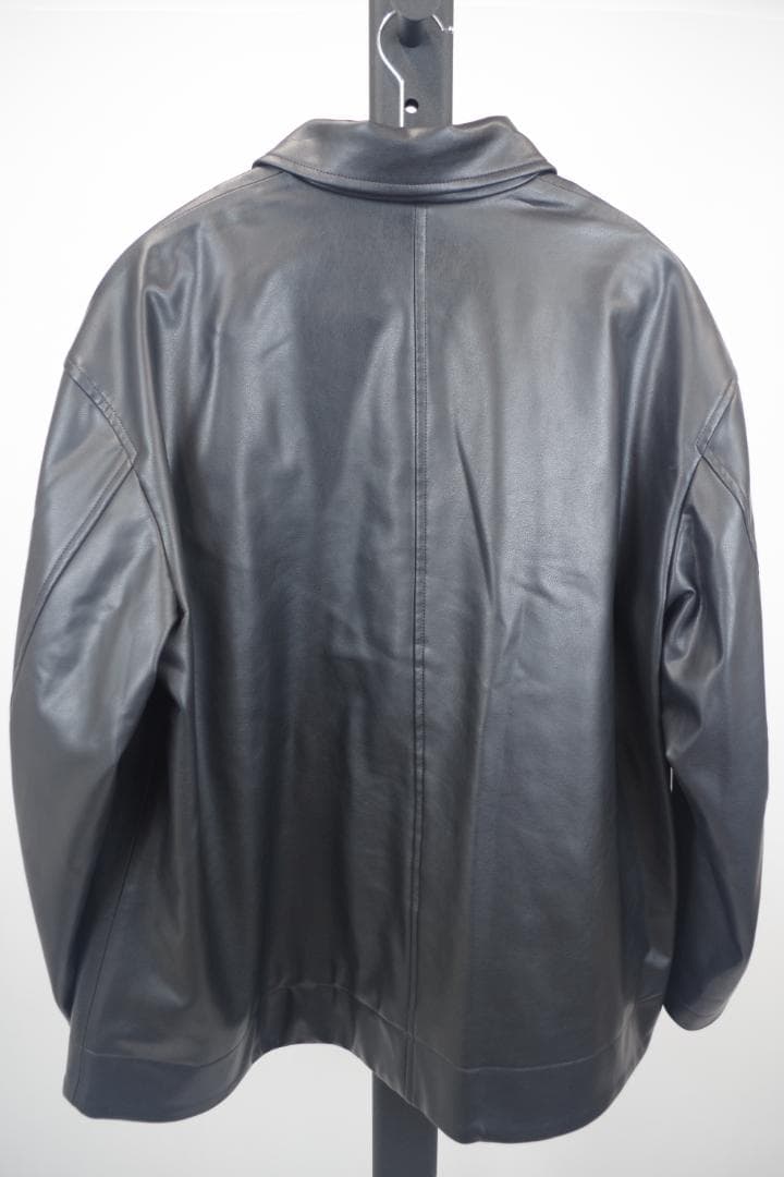 POCO☆❗️AP STUDIO レザー風ジャケット 黒❁0114