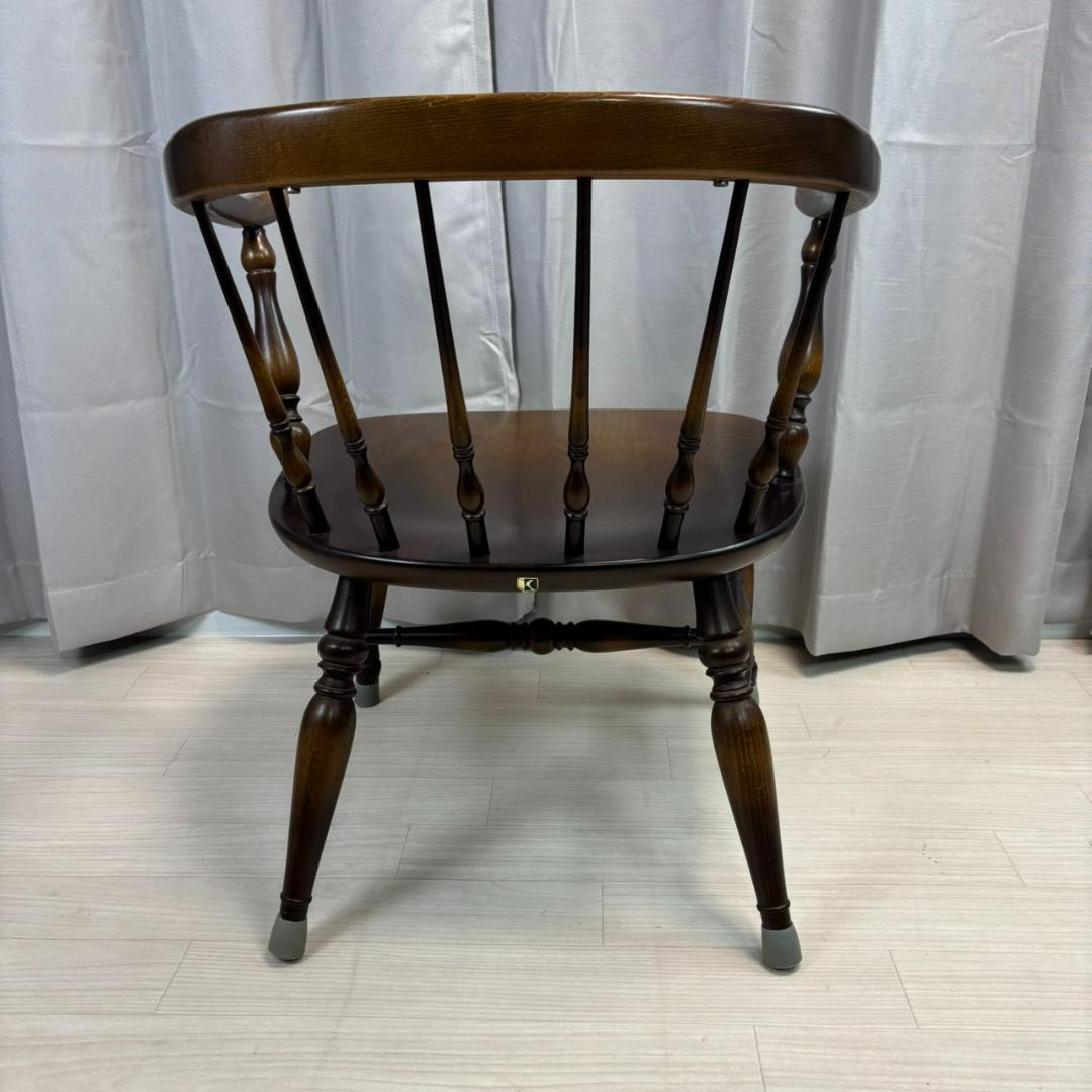 ヴィンテージ　飛騨産業　アームチェア　ダイニングチェア　キツツキ