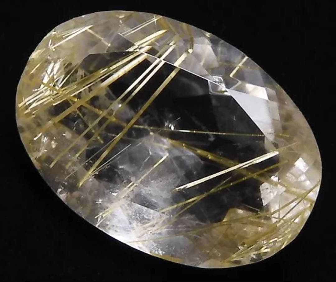 ルチルクォーツのキャンディリング♡7号