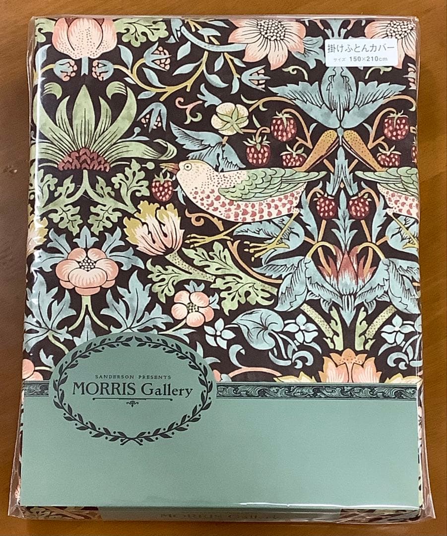 新品未使用 MORRIS Gallery Sanderson 掛カバー ブラウン