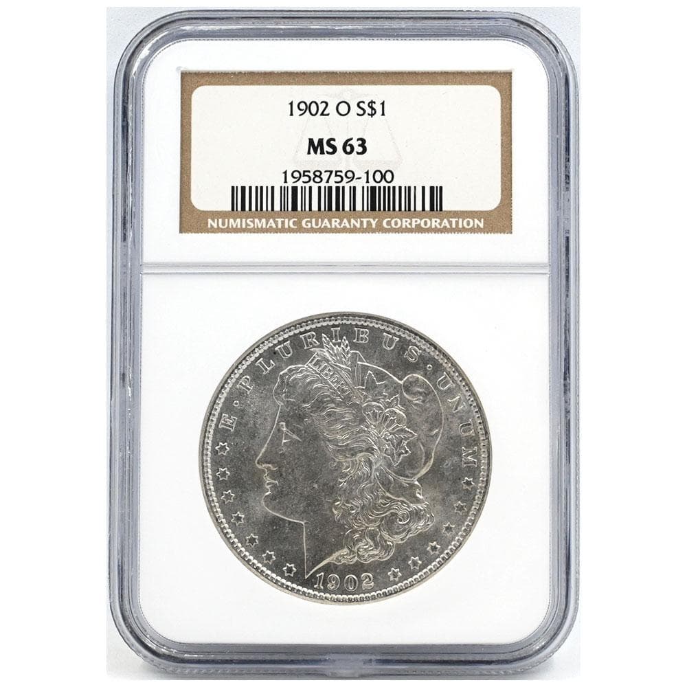1902 モルガンMorgan Silver Dollar MS63 銀貨130